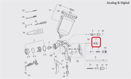 Air Valve Seat Set